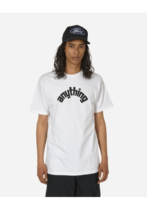 Curved Logo T-Shirt White / Black
