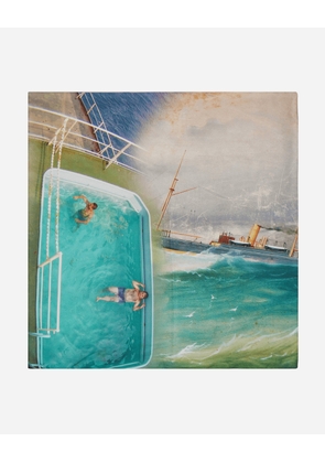 Tanker Pool Pillow Case Multicolor