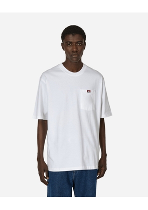 Heavy Duty Classic Label Pocket T-Shirt White