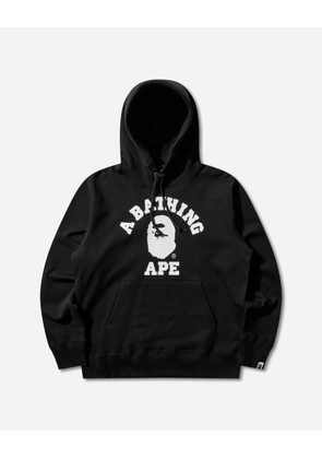 Men s College Pullover Hoodie Black