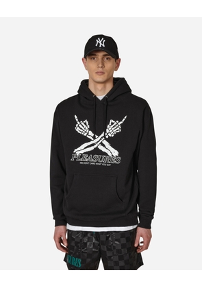 Don t Care Hooded Sweatshirt Black