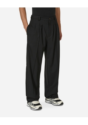 Kreuk Tailored Trousers Crow Black