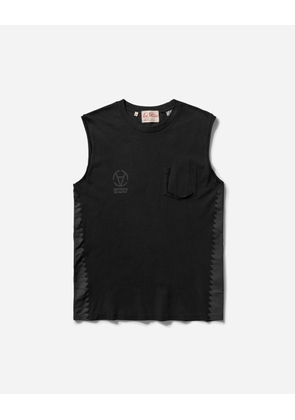 Slam Jam Muscle Tank Top Black