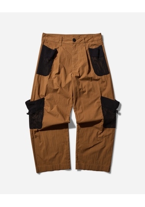 Men s Net Pocket Cargo Pants Caramel