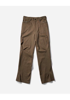 Men s Ohne K-Dart Trousers Brass Green