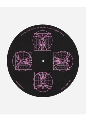 Vitruvian Icon Vinyl Slipmat Black / Magenta