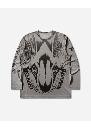 Mercedes-AMG Wolf Graphic Long Sleeve T-Shirt Black