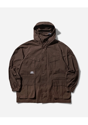 Men s Masked Field Jacket Dark Brown