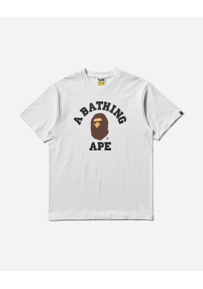 Men s College T-Shirt White