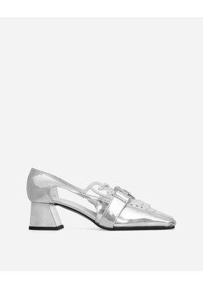 Olga Loafers White / Chrome