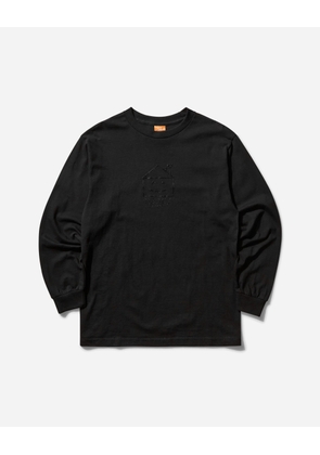 Men s House Longsleeve T-Shirt Black