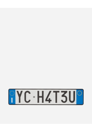 License Plate Multicolor