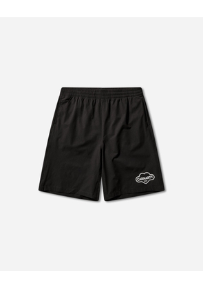 Men s Cloud Heart Swim Trunks Black