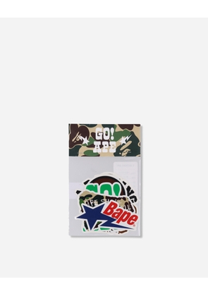 Bape Sticker Set Multicolor