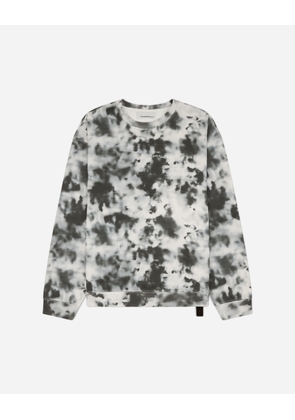 Men s Loose Fit Crewneck Sweatshirt Black Camo