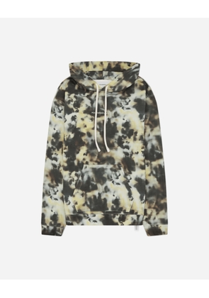 Men s Loose Fit Hoodie Military Camo