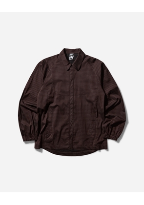 Men s Bilitis Check Shirt Chocolate Brown