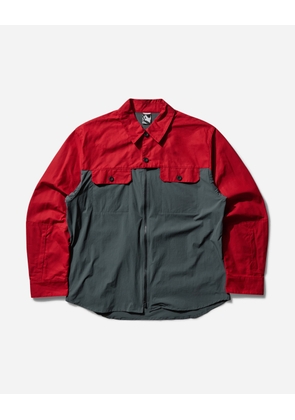 Men s Field Overshirt Scarlet Red