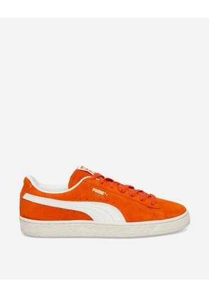 Suede Charles F. Stead IV Sneakers Orange Glo / White