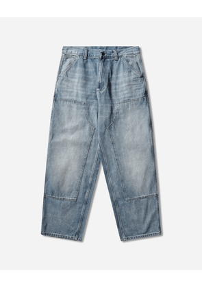 Men s OG Double Knee Pants Blue (Burst Washed)