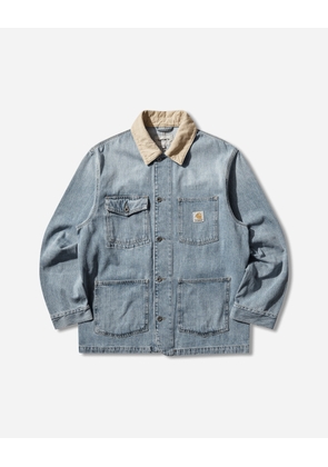 Men s Warren Chore Coat Blue / Dusty H Brown