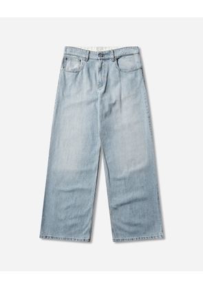 Men s Relaxed Denim Jeans Blue