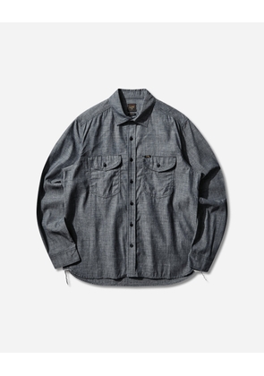 Men s 101 Heritage Workwear Relaxed Shirt Dry Blue