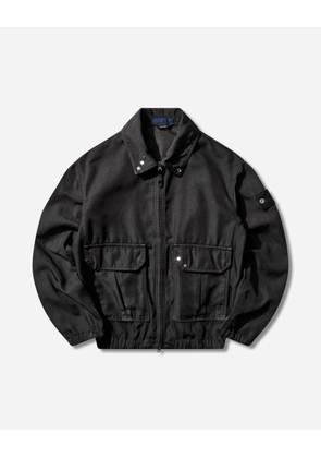 Men s Dense Oxford Nylon-TC Coach Jacket Navy Blue