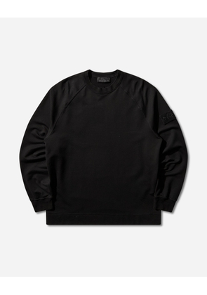 Men s Ghost Cotton Stretch Fleece_S.I. Crewneck Sweatshirt Black