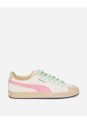 Nahmias Suede Crochet Sneakers Jasmine Flower / Pink Pixel