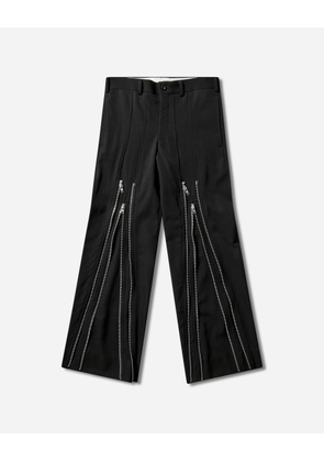 Men s Zipped Trousers Black