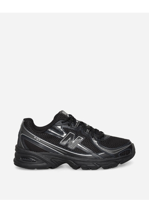740 Sneakers Black / Silver Metallic