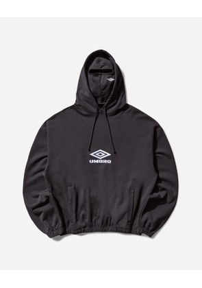 OG Logo Masked Hoodie Washed Black