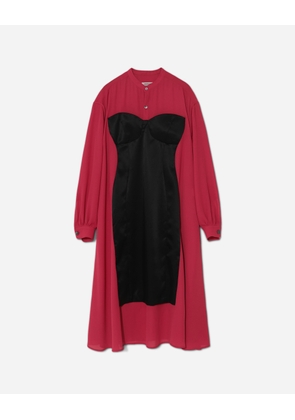 Women s Outline Maxi Dress Dark Pink