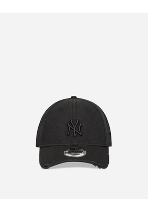 New York Yankees MLB Washed Distressed 9FORTY Cap Black