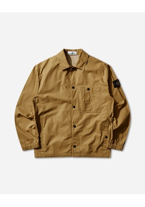 Men s Double-Coated Cotton Ripstop Overshirt Mustard
