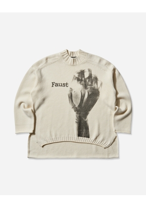 Men s Faust Wool Sweater Off White