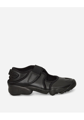 Women s Air Rift Leather Sandals Black