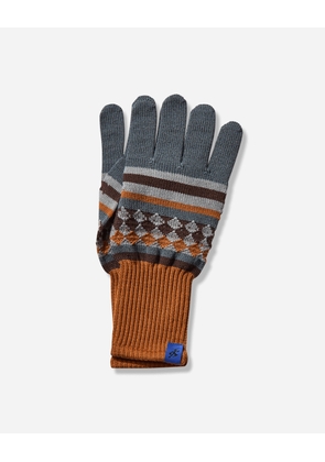 Novalis Aquifolia Knit Gloves Mist / Rust