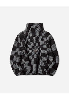 Act of Disagreement Relief Check Fleece Jacket Smoked Pearl