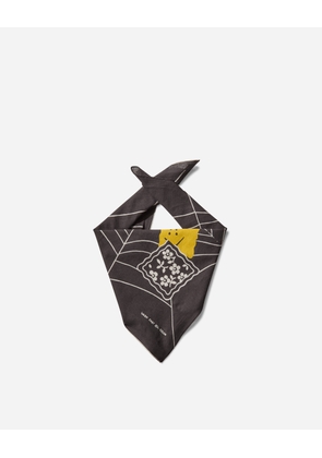 Fastcolor Selvedge Bandana (Spider Peckish Rainbowy) Black