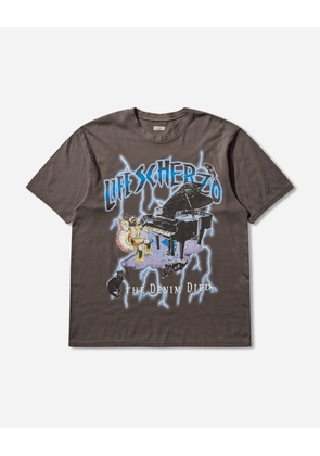 Men s 20/-Jersey Crew T-Shirt (Lightning Piano) Ink Black