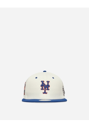 New York Mets MLB Mascot Pin 9FIFTY Snapback Adjustable Cap Blue