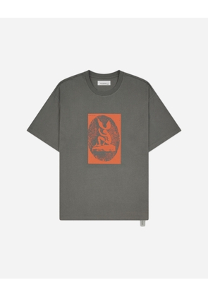 Men s Dynamo Print Loose Fit T-Shirt Gray