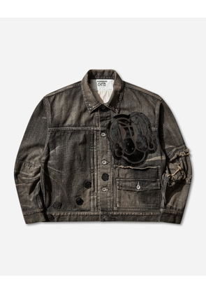 Men s CHITO Savage Denim Type-1 Jacket MOD Black