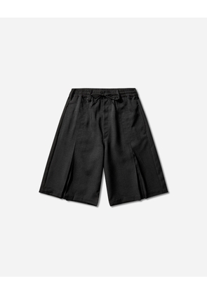 Y-3 Sport Uniform Pleated Shorts Black