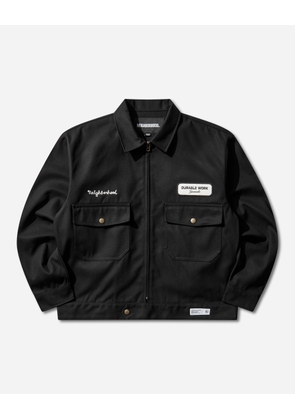 Men s Zip Work Jacket Black
