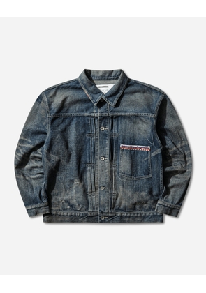 Men s Savage Denim Type-1 Jacket Indigo