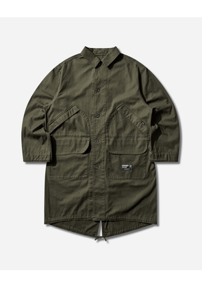 Men s Fishtail Field Coat Olive
