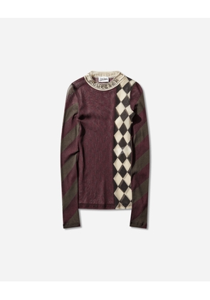 Women s Patchwork Top Multicolor